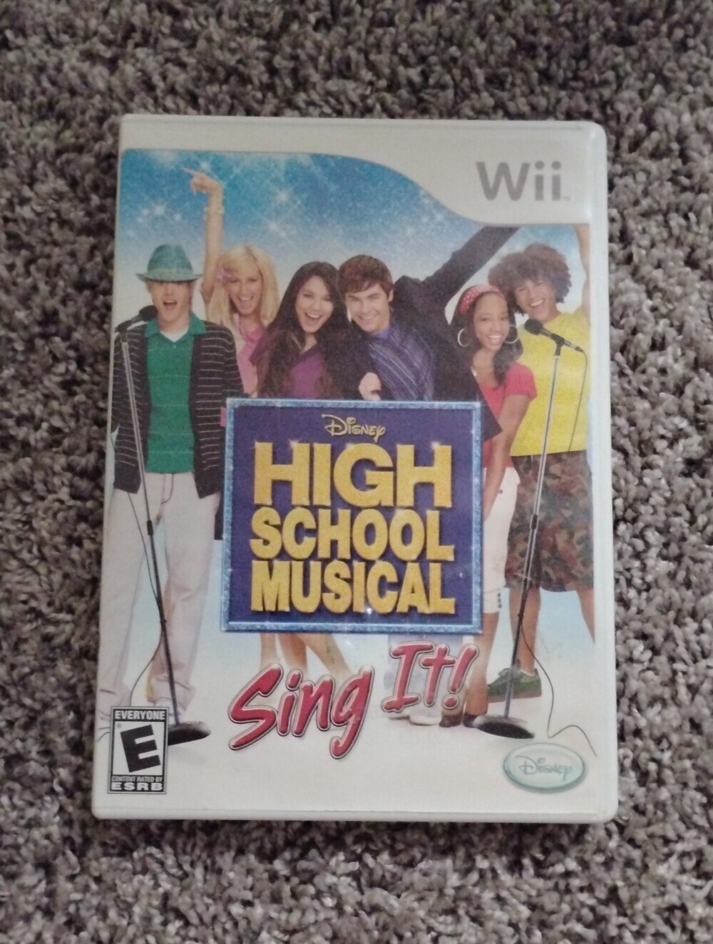 High School Musical: Sing It! (Nintendo Wii, 2007) - Game & Case